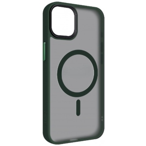 Чохол для смартфону Armorstandart Uniq Magsafe for Apple iPhone 15 Plus Dark Green (ARM75323)
