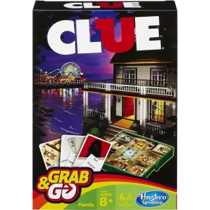 Настільна гра стратегічна (8+) Hasbro Клуедо Дорожня версія (B0999)