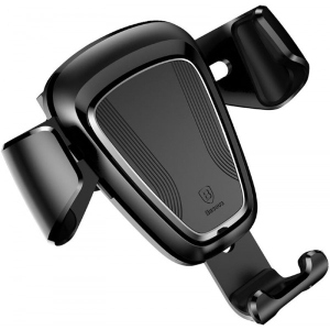 Тримач для мобільного пристрою Baseus Gravity Car Mount Black (SUYL-01) офіційний магазин