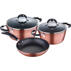 Набір посуду Bergner Copper+ 5 пр. (BG-6235-CP)