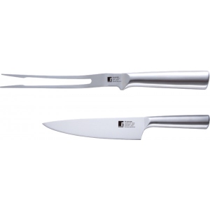 Набір столових приборів Bergner Bbq lovers 2 шт. (BG-40220-MM)