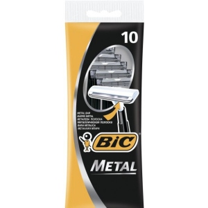Станок чоловічий одноразовий BIC Metal 10 шт. (3086126636481)