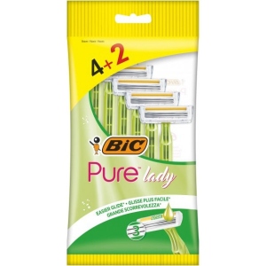 Станок жіночий одноразовий BIC Pure 3 Lady 4+2 шт. (3086126727370) Київ
