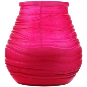 Свічка скло Bolsius Patio light 94/91 фуксія