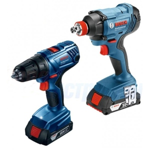 Набір електроінструментів Bosch GDX 180-Li + GSR 180-Li (0.601.9G5.222)