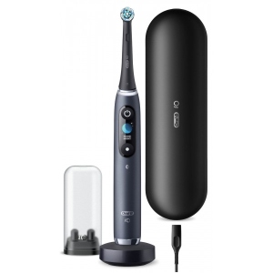 Зубна щітка електрична Braun Oral-B iO Ser 9N IOM9.1B2.2AD типу 3758+Зар Д/ДорЧ+ЗарСт Black Onyx (зар пр типу 3768)