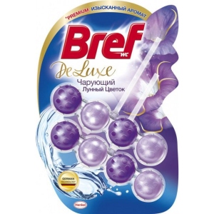 Туалетний блок Bref Делюкс Чарующий лунный цветок Дуопак 2*50 г