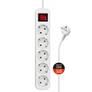 Мережевий фільтр Colorway 2m White (CW-PSEA52W) в інтернет-магазині