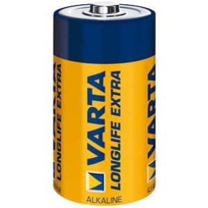 Батарейка тип C (LR-14) Varta Longlife C/LR14 BL 2 шт (04114101412)