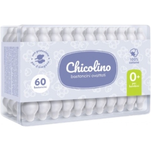 Ватні палички Chicolino 60 шт. дитячі (4823098407485) купити