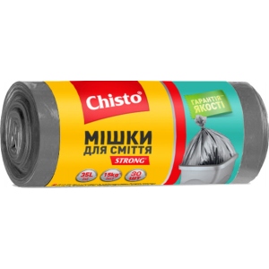 Пакет для сміття Chisto Strong 35лх30 шт. (4823098408031)
