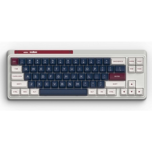 Клавіатура бездротова ігрова FL ESPORTS CMK68 SAM Metal Heart Kailh MX Cool Mint Three-Mode (CMK68SAM-5813)