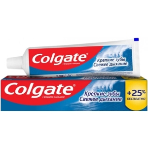 Зубна паста Colgate Міцні зуби Свіжий подих 125мл