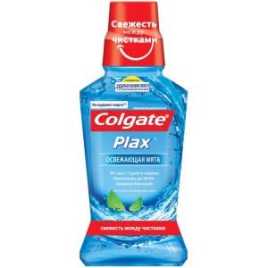 Ополіскувач для порожнини рота Colgate Plax Освіжаюча м'ята 500 мл в каталозі
