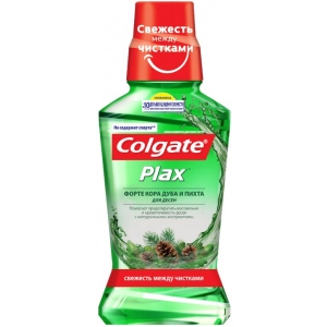 Ополіскувач для порожнини рота Colgate Plax Кора дуба і ялиця 250мл офіційний сайт