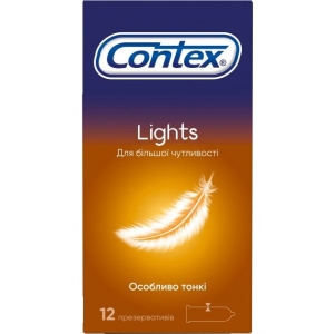 Презервативи Contex Lights 12 шт. (5060040302088)