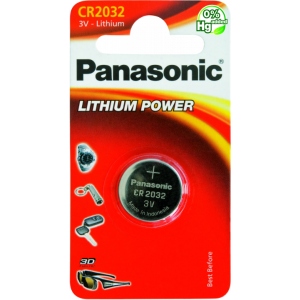 Уцінка - Батарейка тип CR2032 Panasonic CR 2032 BLI 1 LITHIUM (CR-2032EL/1B) в Україні