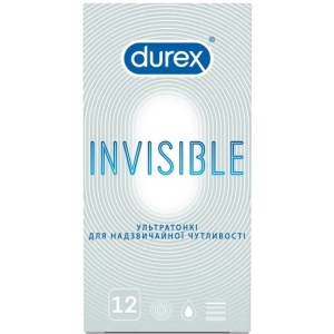 Презервативи Durex Invisible 12 шт. (5052197049619)