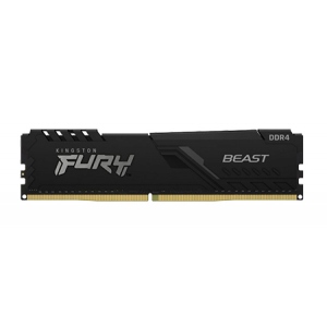 Память DDR Kingston DDR4 16GB 2666 MHz Fury Beast Black (KF426C16BB/16)