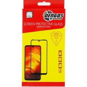 Захисне скло для смартфону DENGOS Full Glue for Xiaomi Redmi Note 8 Black (TGFG-83)