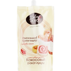 Рідке мило для рук Dolce Vero Кокосовий Рахат-лукум 500 мл (4820091145598)