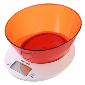 Ваги кухонні ViLgrand VKS-533C Red