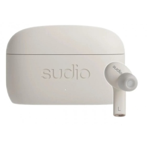 Навушники вкладиші бездротові TWS Sudio E3 White (E3WHT) в Києві