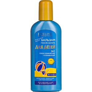 Крем для захисту від сонця дитячий EVELINE 2в1  After Sun Balm 150 мл (5907609335890)