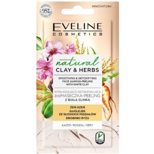 Маска для обличчя EVELINE Natural Clay&Herbs 8 мл (5903416026242)