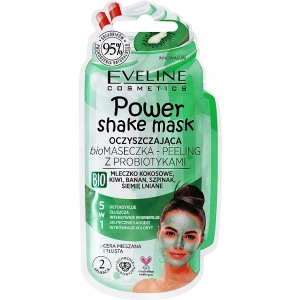 купити Маска для обличчя EVELINE Power Shake Mask Очищаюча з пробіотиками 10 мл (5903416025078)