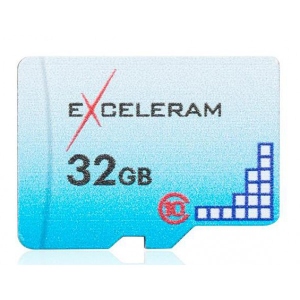 асортимент Карта пам'яті eXceleram microSD 32GB Class 10 Color Series (EMSD0005)