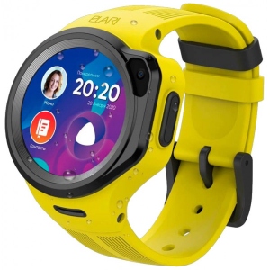 Дитячий годинник Elari KidPhone 4G Round Yellow (KP-4GRD-Y)