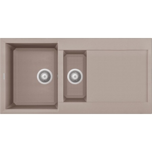 Мийка кухонна Elleci Easy 475 Tortora 43