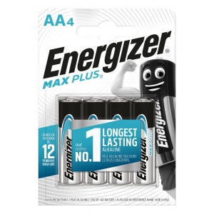 Батарейка тип AA Energizer AA Max Plus уп. 4шт.