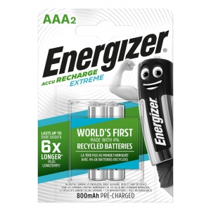 Акумулятор тип AAA Energizer AAA 800 Pre-Ch Extreme уп. 2шт.