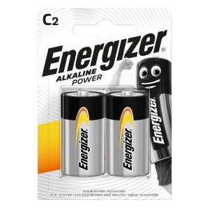 Батарейка тип C (LR-14) Energizer C Alk Power уп. 2шт.
