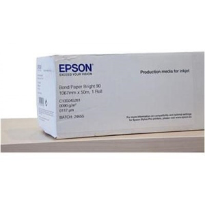 Папір Epson Bond Paper Bright (90) 42''x50m (C13S045281)