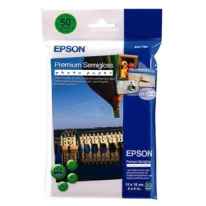 Фотопапір 10х15 Epson 10х15 50л Premium Semiglossy(S041765)