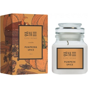 Свічка скло Esse Pumpkin Spice (Гарбуз та спеції) 100 г (C-PS)