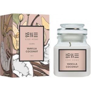 Свічка скло Esse Vanilla Coconut (Ваніль та Кокос) 100 г (C-VC)