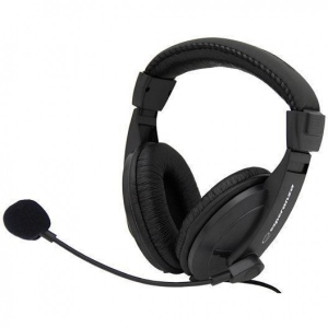 Уцінка - Навушники повнорозмірні Esperanza Headset EH103 Black