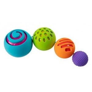 М'ячик для малюка Fat Brain Toys сенсорна Омбі Oombee Ball Сфери (F230ML)