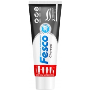 Зубна паста Fesco Charcoal 250 мл (4823098414056)