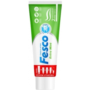 Зубна паста Fesco Extra Mint 250 мл (4823098414094)