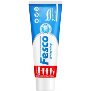 Зубна паста Fesco Whiteningl 250 мл (4823098414063)