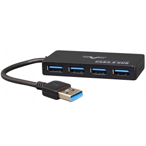 Хаб USB Frime 4хUSB 3.0 Black (FH-30510)