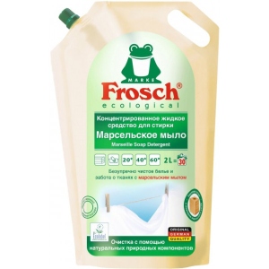 Гель для прання Frosch Концентрат Марсельське мило 2 л