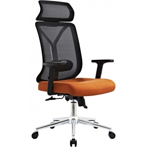 Крісло офісне GT Racer X-W80 Black/Orange