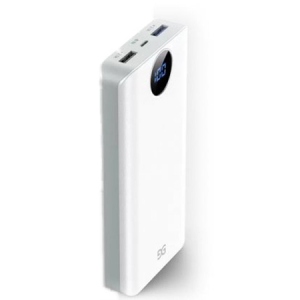 Батарея мобільна Gusgu Xiamen Mini 80000M 20000 mAh White (GB/T-35590/UA-102807)