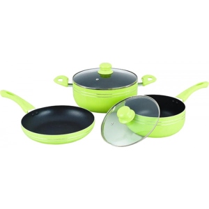 Набір посуду Gusto GT-2405/1 Green 5 пр.